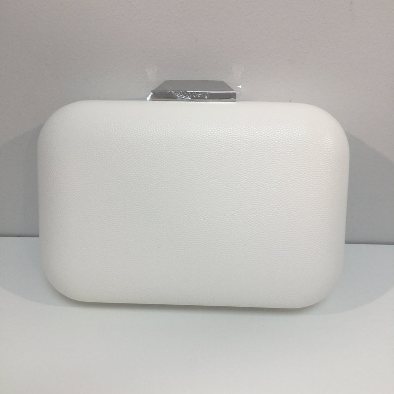 White Lena Pebble Texture Bag