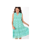Marcella Sangallo Turquoise Green Dress