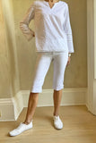 White Remy Shorts