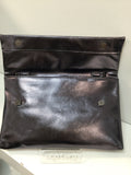 Gunmetal Metallic Clutch Bag
