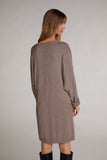 Sweater Dress in Biscuit Colour