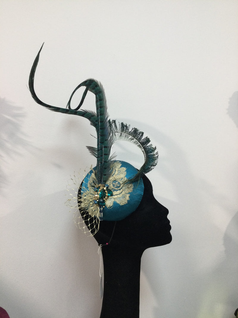 Polly Peacock Headpiece