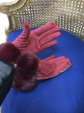 Wine Fur Gloves
