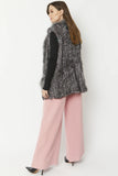 Grey Long Fox & Coney Fur Gilet
