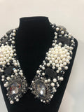 Large Collar - Black Pearl