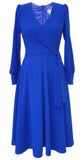 Brittany Dress in Electric Blue