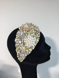 Martha Teardrop with Pearls & Gold Crystals