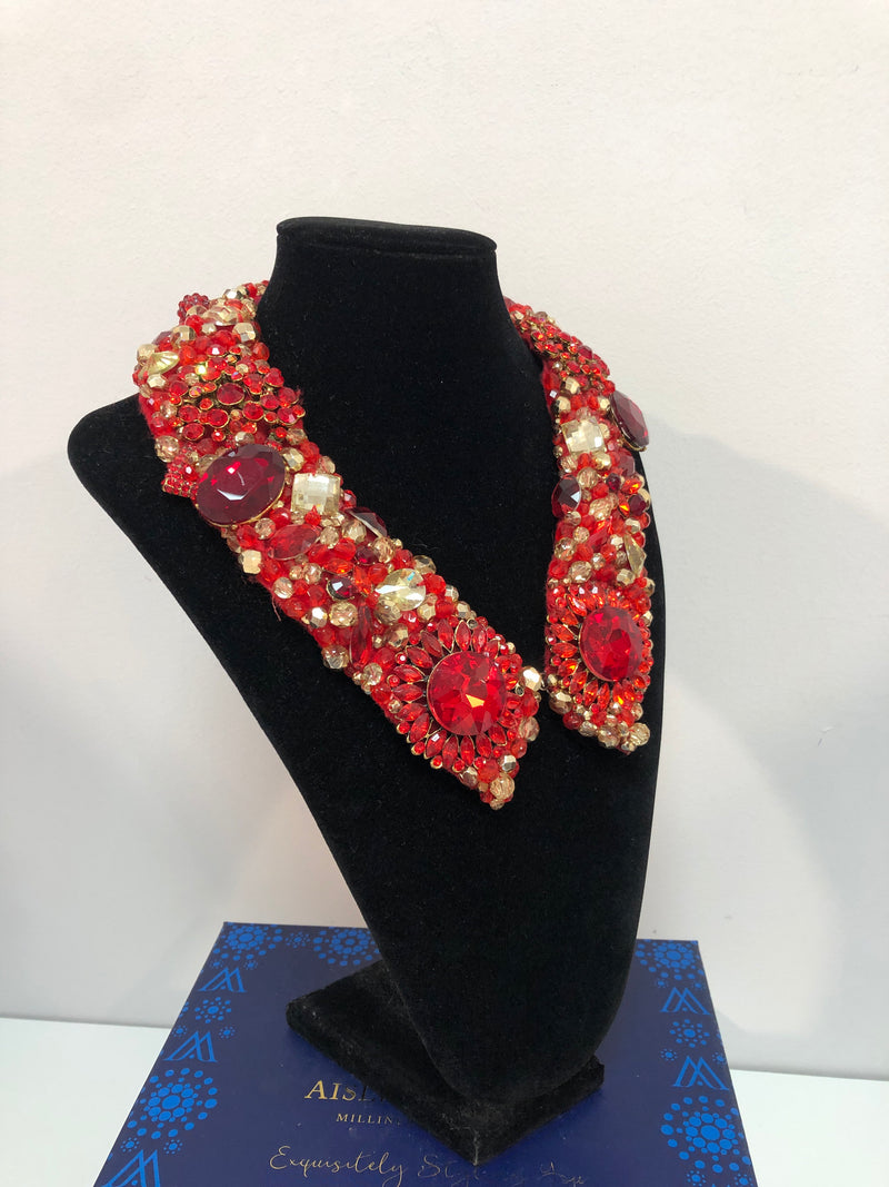 Large Collar - Red Gold