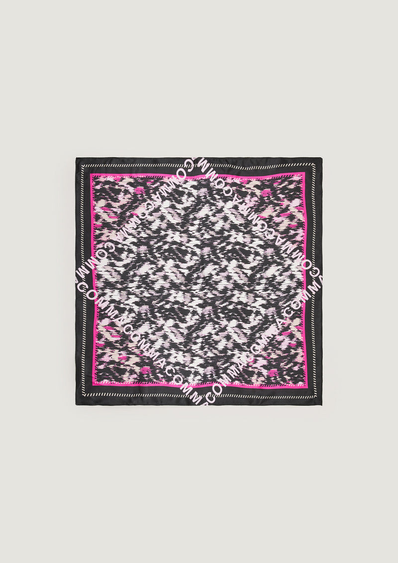 Small square neck scarf