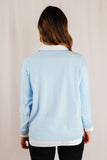 Baby Blue Batwing Jumper