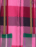 Mencia Coat in Pink Check