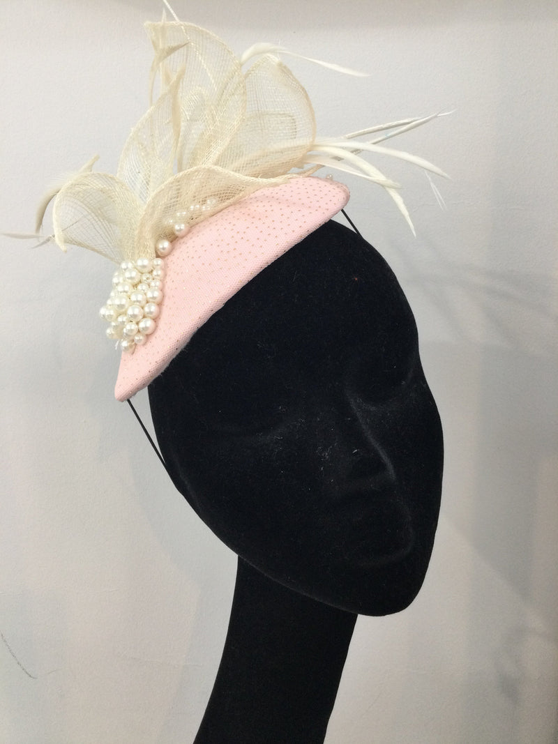 Pink and Ivory Teardrop