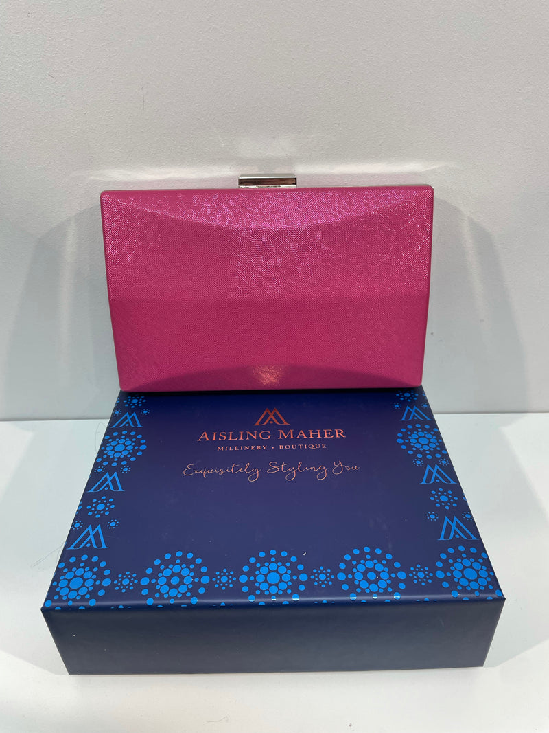 Metallic Pink Clutch