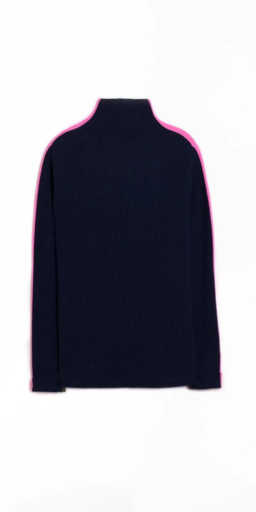 Anna Sweater in Green and Pink