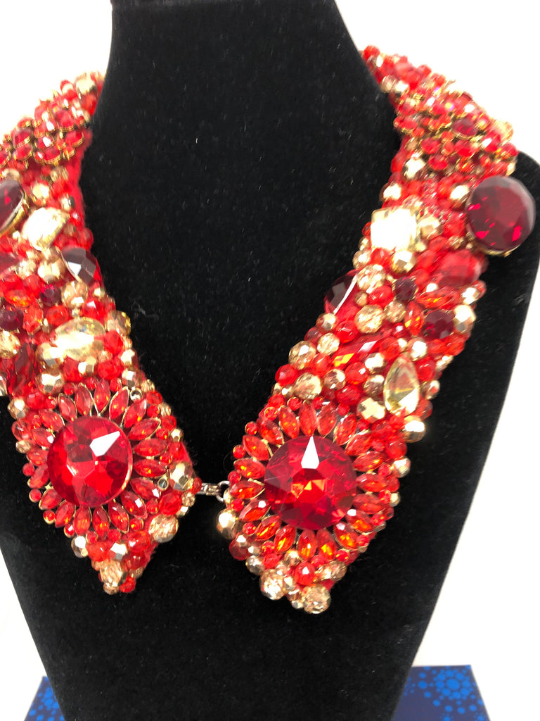 Large Collar - Red Gold