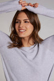 Grey Cotton Sweater