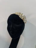 Plumeria in Silver Gold and Pearl