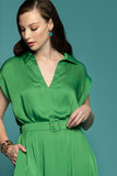 Phoebe Dress in Green