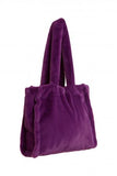 Purple Fur Bag