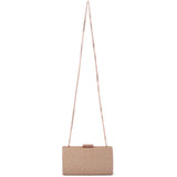 Rose-Gold Joelle Metallic Hotfix Bag