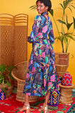 Sharon Midi Dress in Frida print