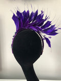 Blair Headpiece in Purple