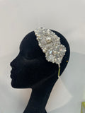 Plumeria in Pearl and Swarovski