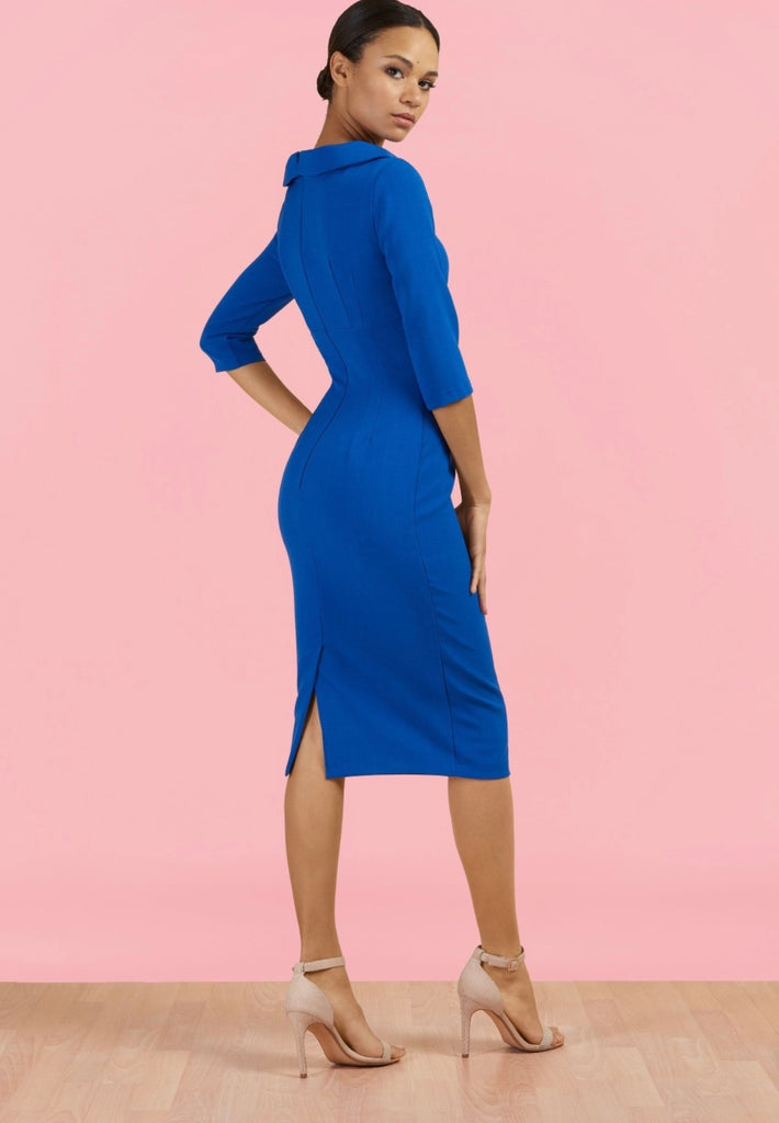 Kennedy Dress Cobalt Blue
