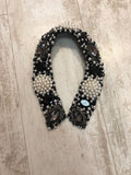 Large Collar - Black Pearl