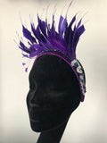 Blair Headpiece in Purple
