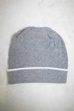 Pippin Cashmere Blend Beanie Grey & White