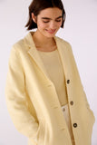 Pale Lemon Wool Coat