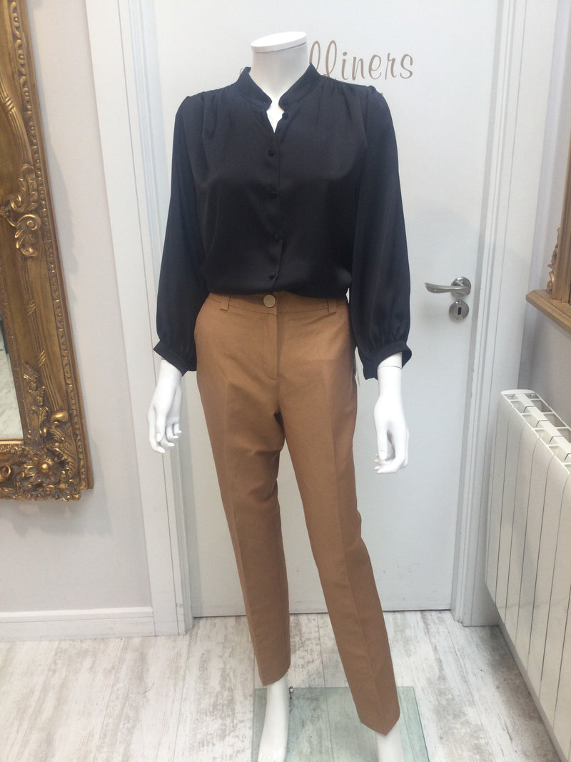 Caramel Linen Trousers