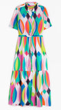 Eveline Mali Print Dress