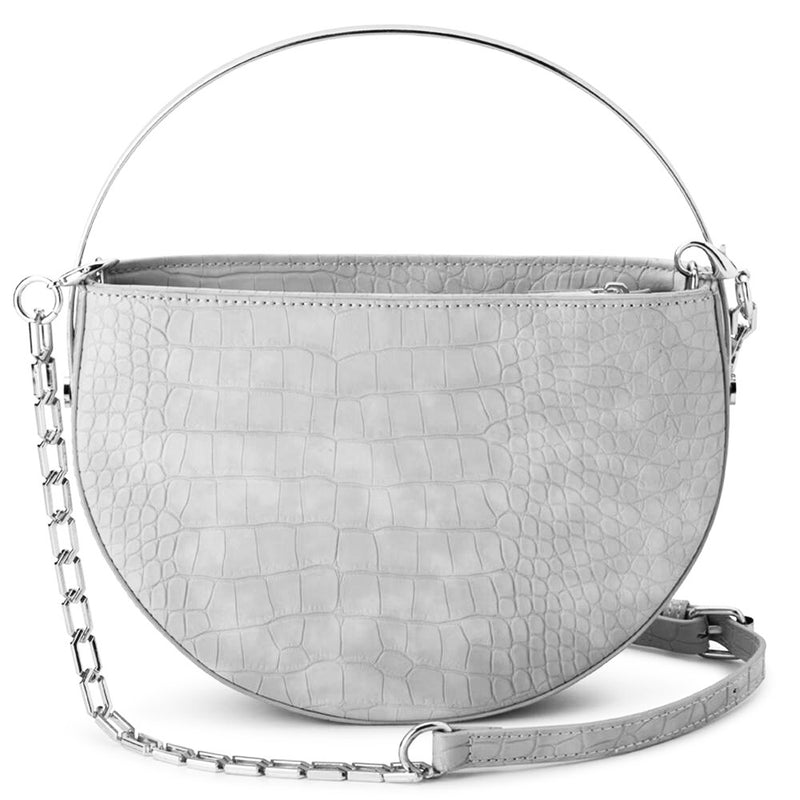 Riley Red Croc Clutch