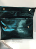 Metallic Emerald  Clutch Bag