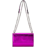 Fuchsia Lola Metallic Bag