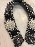 Large Collar - Black Pearl