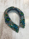 Large Collar - Green Blue & Aqua