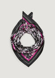 Small square neck scarf