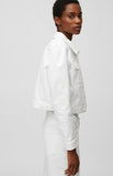 White Organic  Denim Jacket