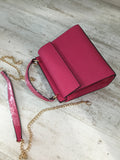 Fuchsia Veronica Bag