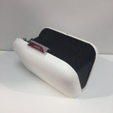 White Lena Pebble Texture Bag