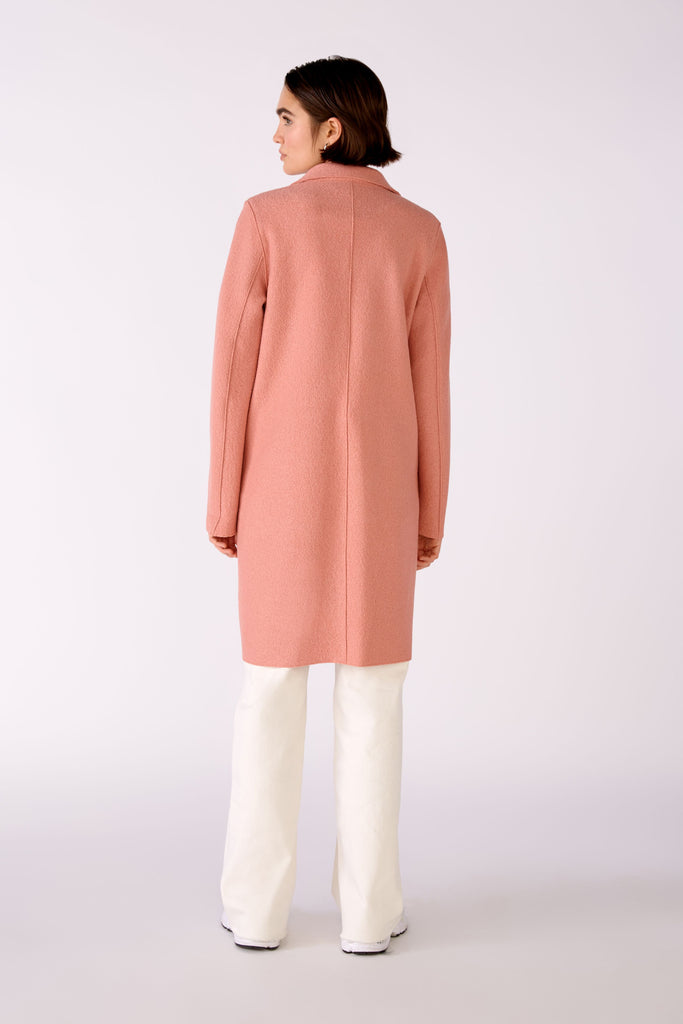 Coral Wool Coat