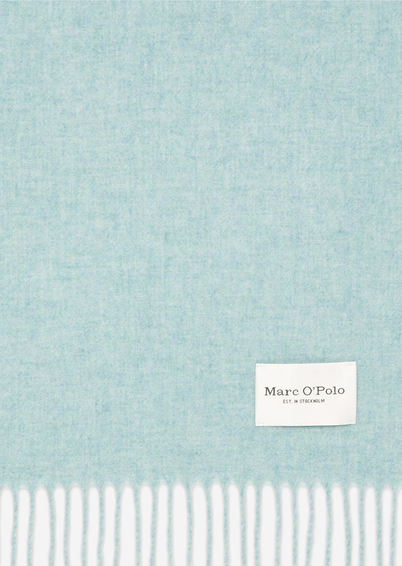 Woven Scarf in Frozen Blue