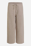 Beige Knitted Trousers