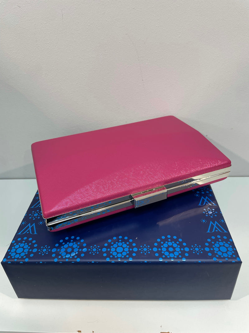 Metallic Pink Clutch