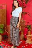Olivia Maxi Skirt in Leopard Print