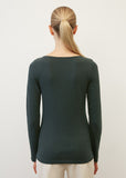 Organic Cotton Long Sleeved Top in Night Forest