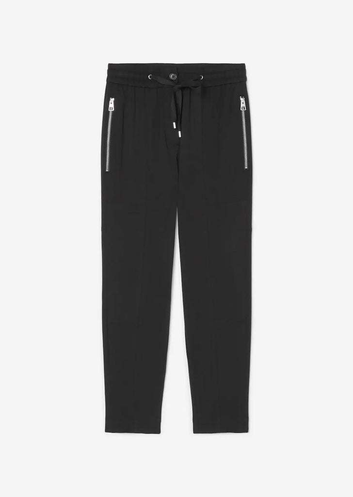 Lontta Tapered Trousers Black